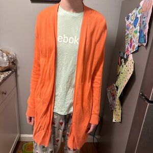Falls Creek Vibrant Orange Knit Sweater